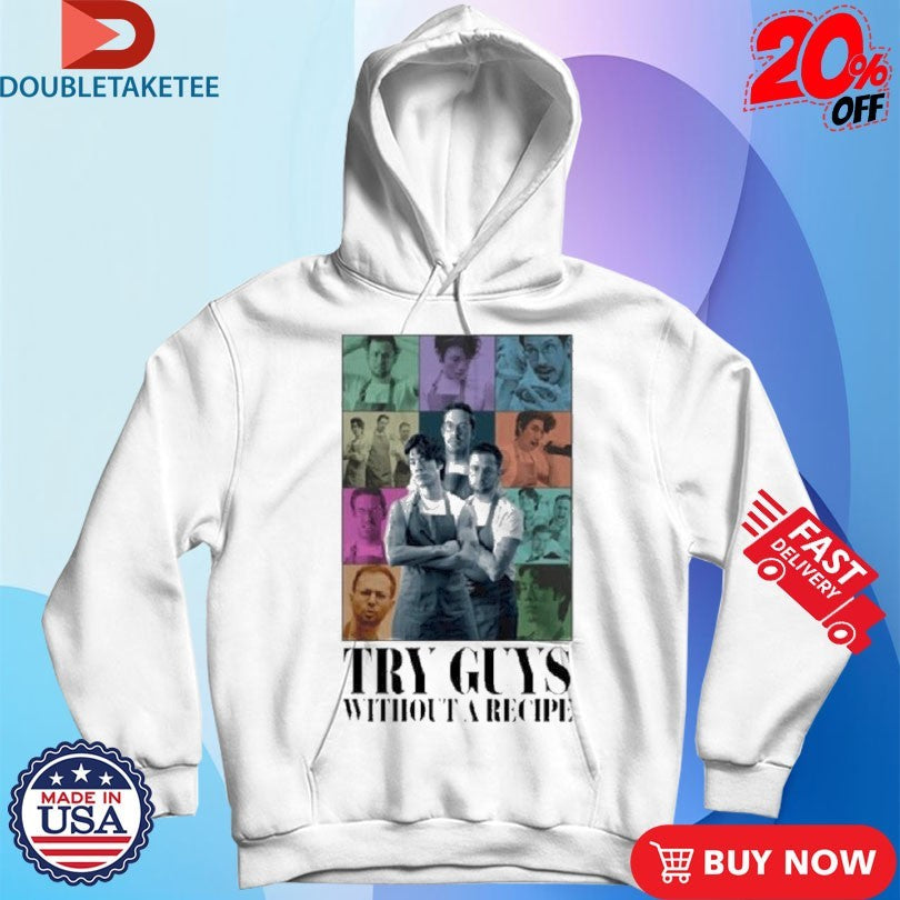 Official Try Guys Without A Recipe The Eras Tour Shirts
