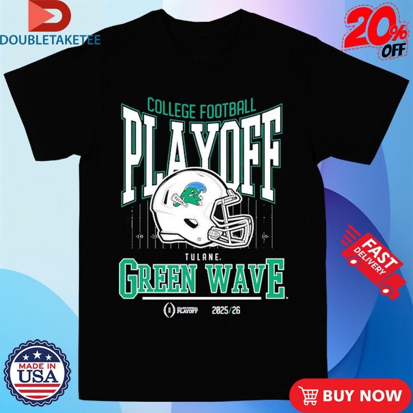 Official Tulane Green Wave 2025-26 College Football Playoff Bound Shirts