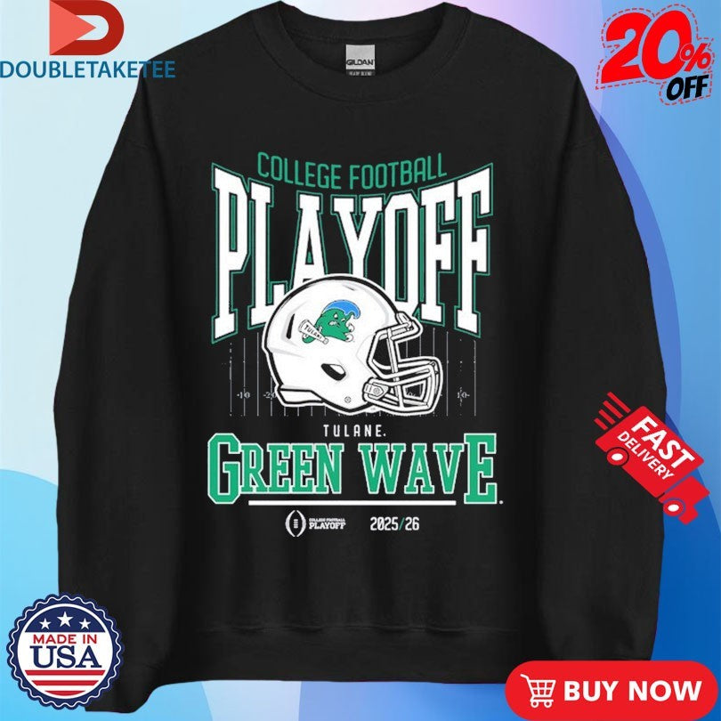 Official Tulane Green Wave 2025-26 College Football Playoff Bound Shirts