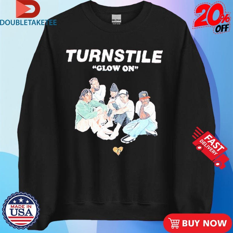 Official Turnstile Glow On Drawing Shirts