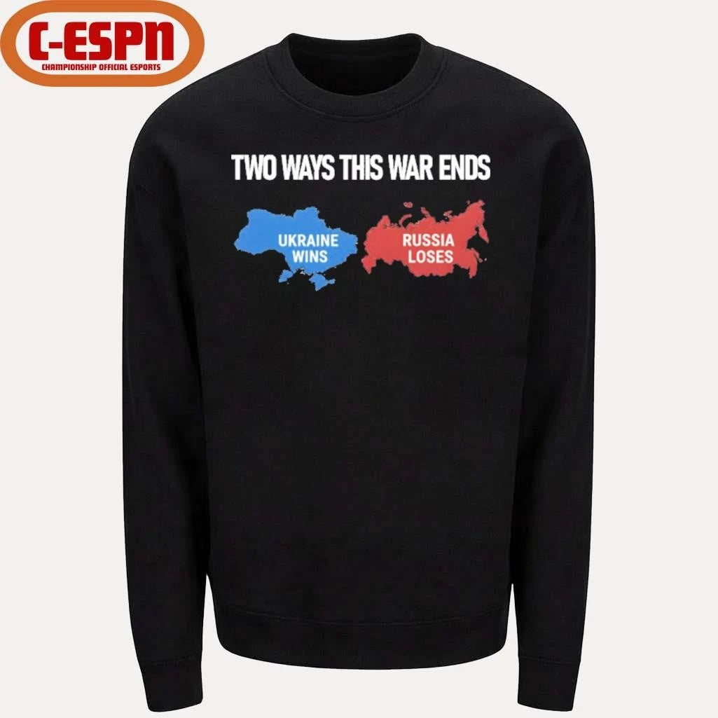 Official Two Ways This War Ends 2026 T-Shirt