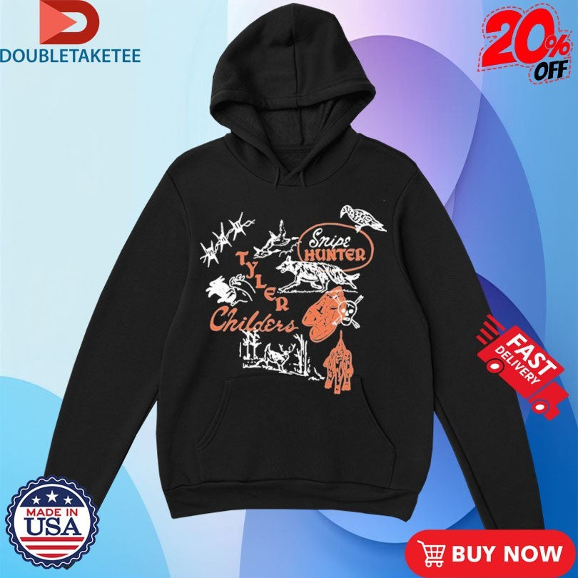 Official Tyler Childers Snipe Hunter Collage Shirts