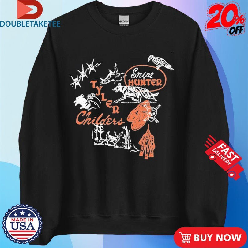 Official Tyler Childers Snipe Hunter Collage Shirts