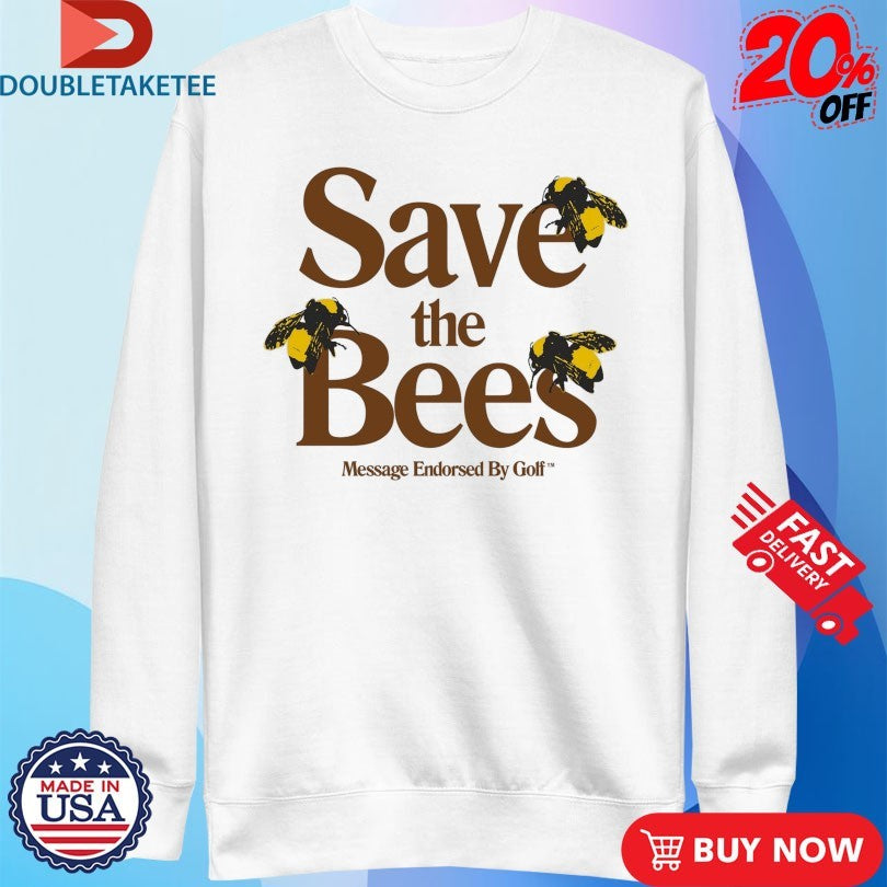 Official Tyler, The Creator Golf Wang Save The Bees Shirts