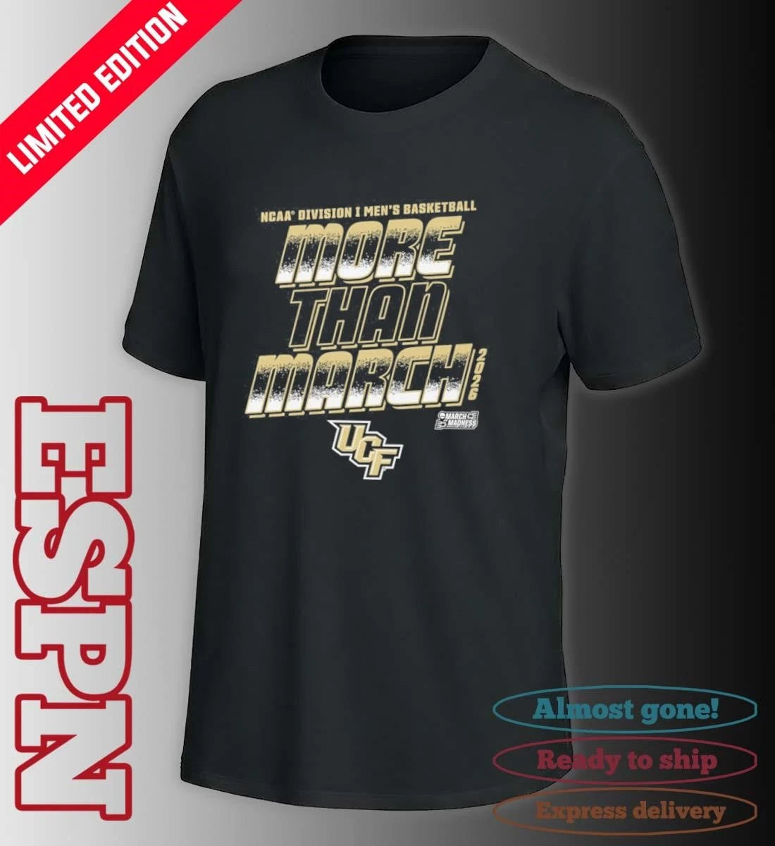 Official UCF Men’s Basketball More Than March 2026 Shirt