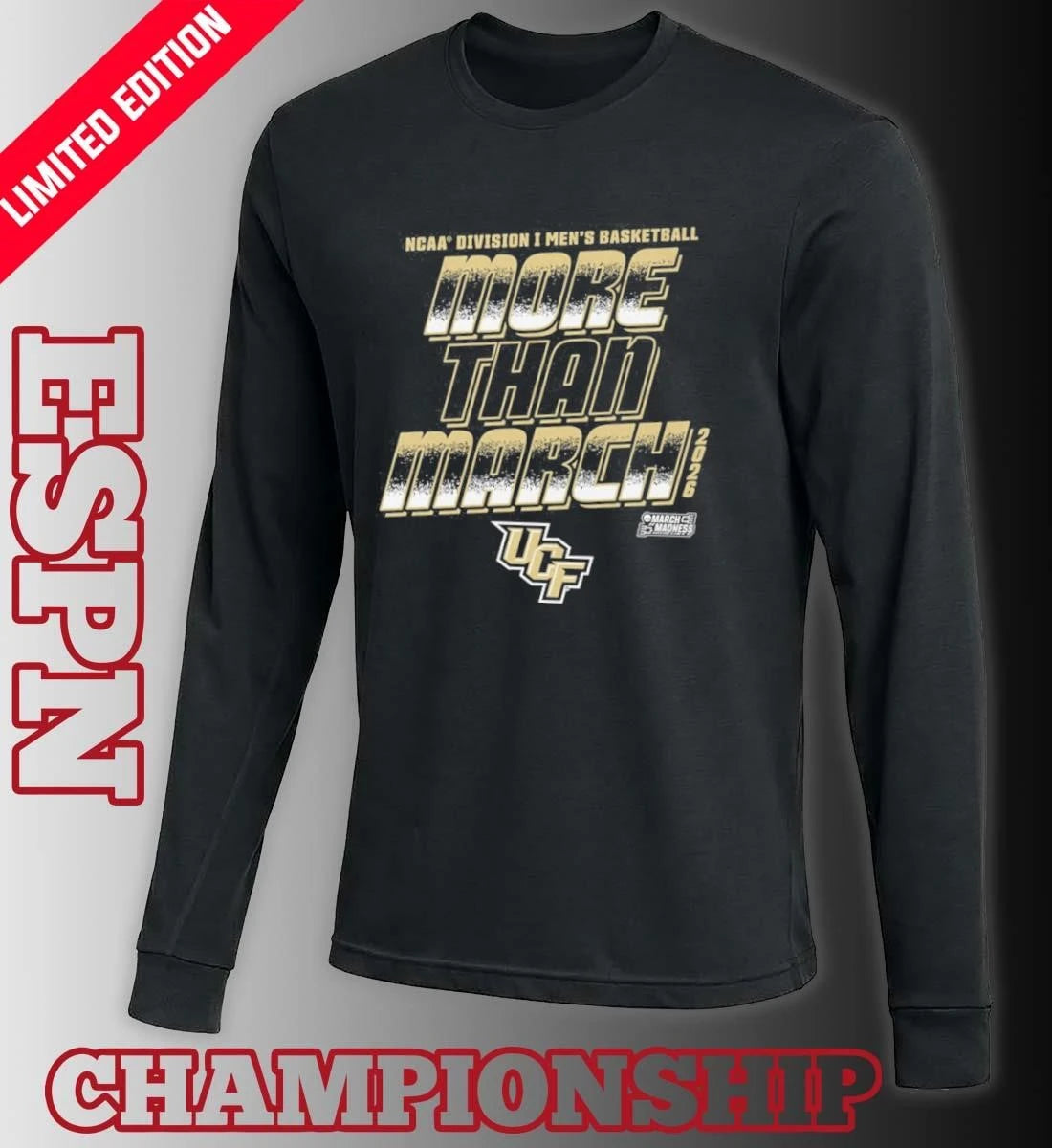 Official UCF Men’s Basketball More Than March 2026 Shirt