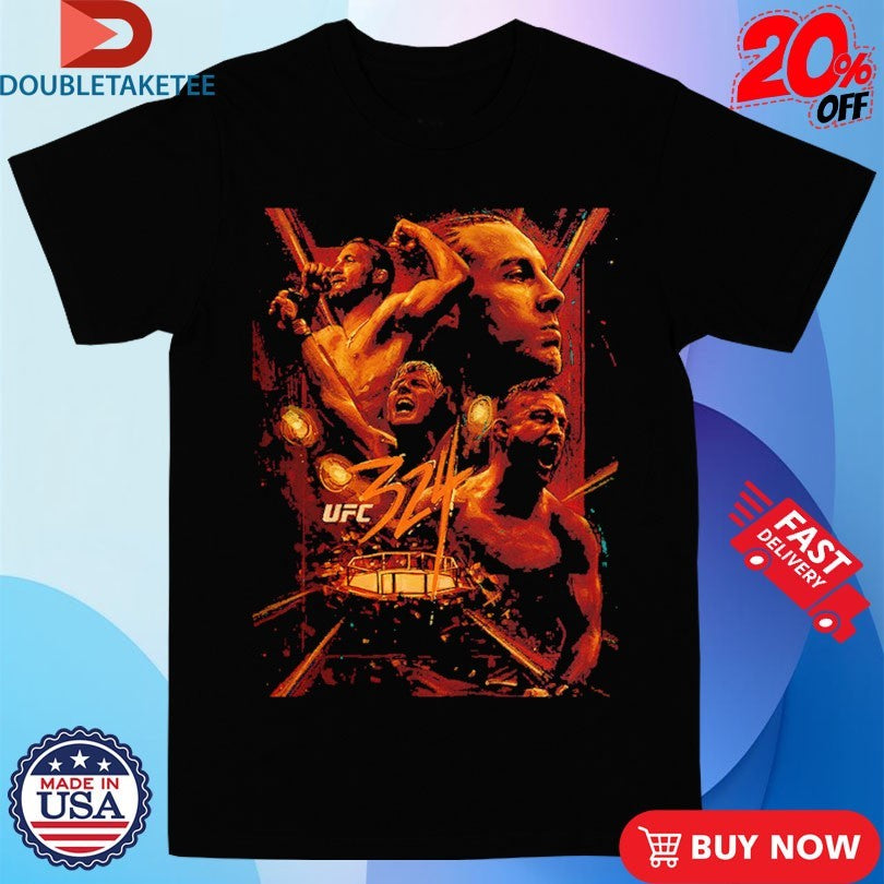 Official UFC 324 Justin Gaethje Vs Paddy Pimblett On January 24 2026 Shirts