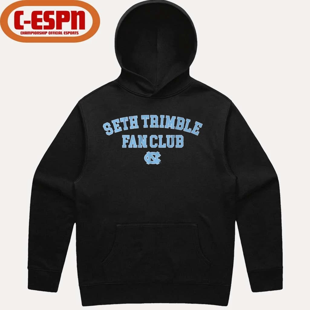 Official UNC Basketball Seth Trimble Fan Club Shirt