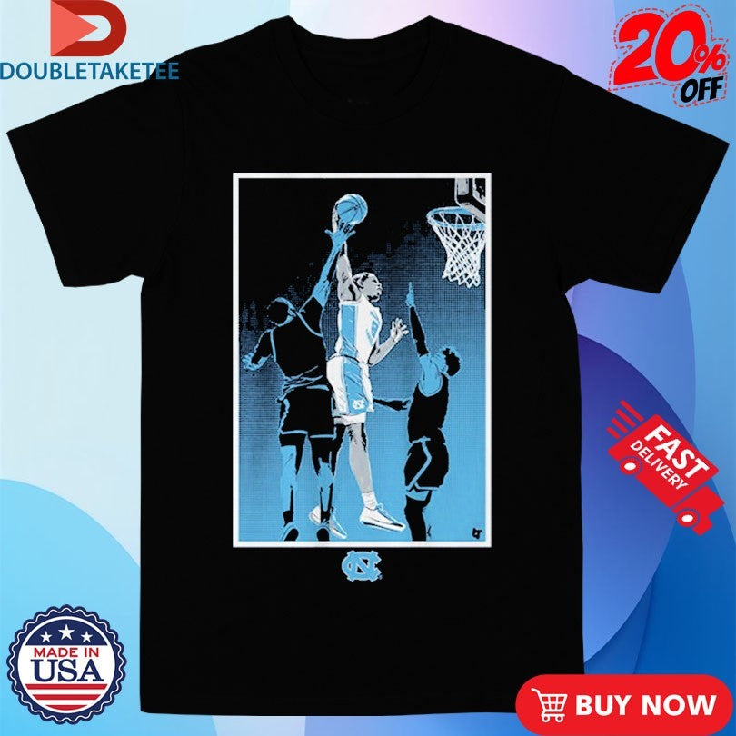 Official UNC Tar Heels North Carolina Tar Heels Caleb Wilson Poster Shirts