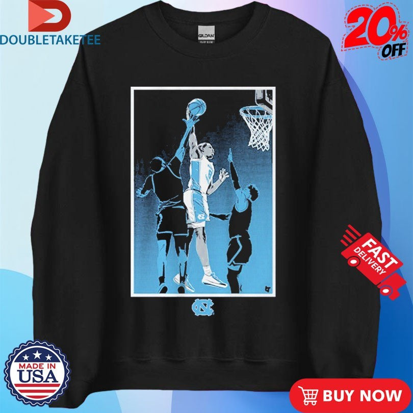 Official UNC Tar Heels North Carolina Tar Heels Caleb Wilson Poster Shirts