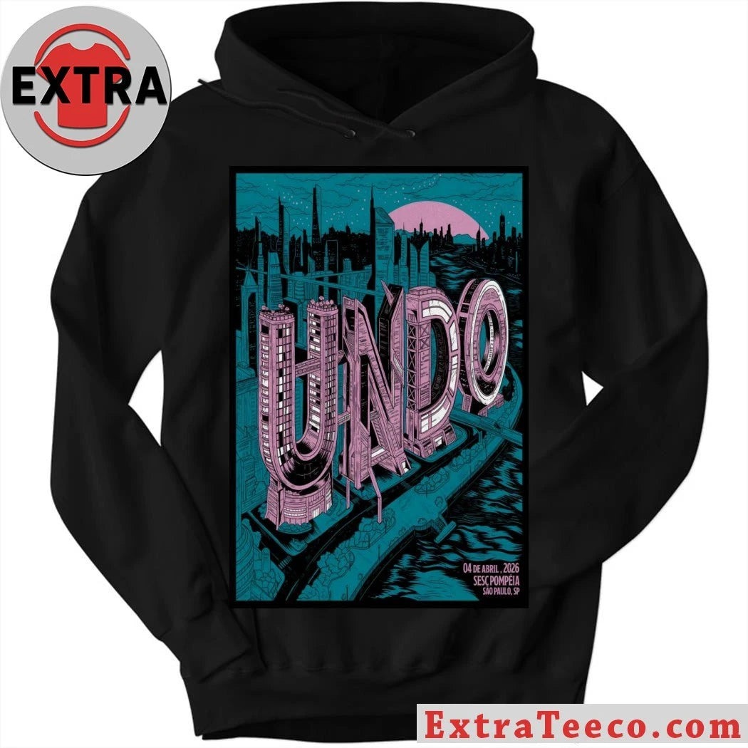 Official UNDO Sao Paulo Brazil April 4 2026 Poster Shirt