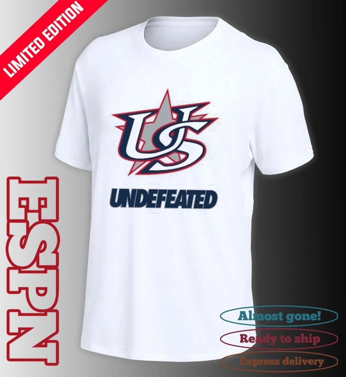 Official US Baseball Undefeated World Baseball Classic T-Shirt