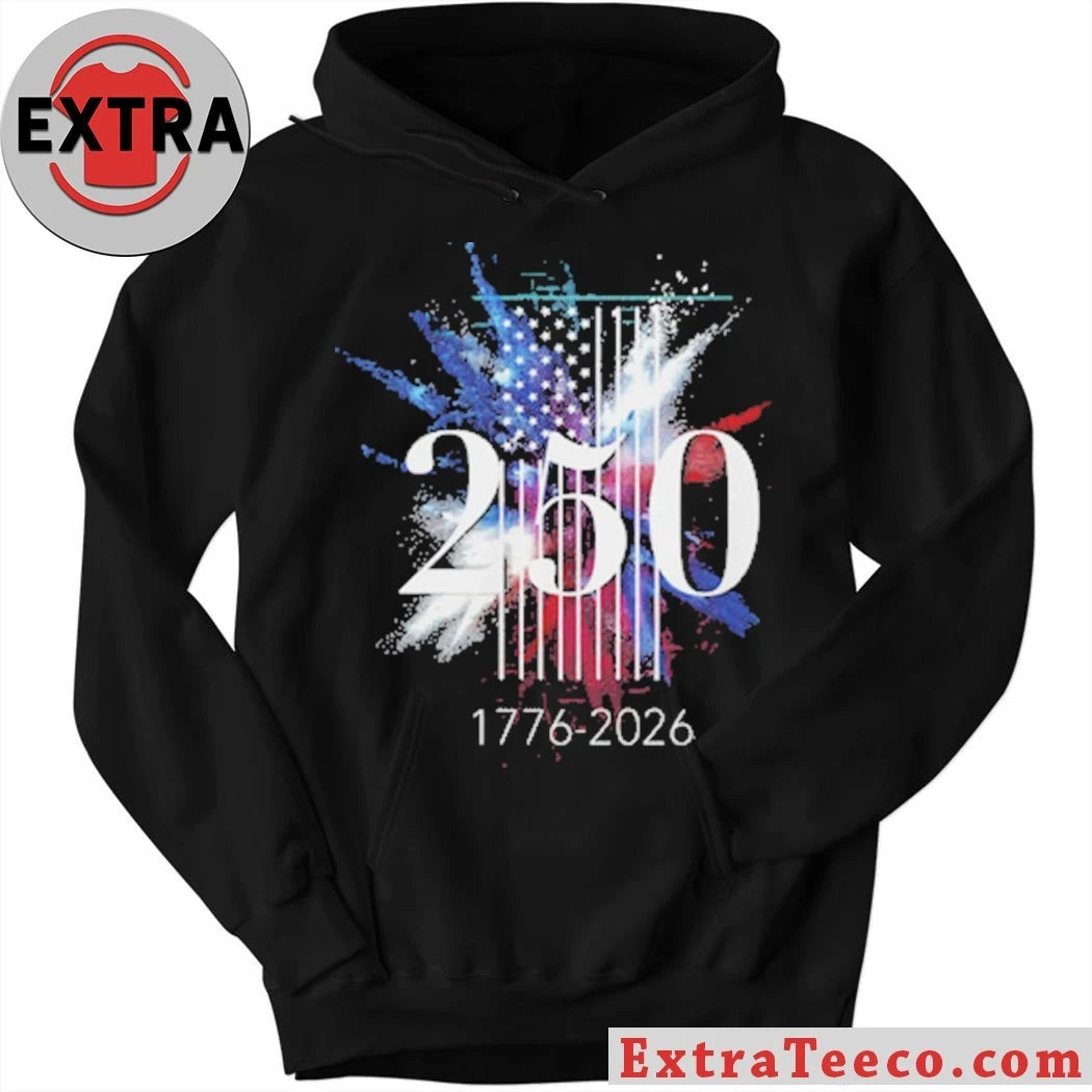 Official USA America 250 Years Flag Shirt