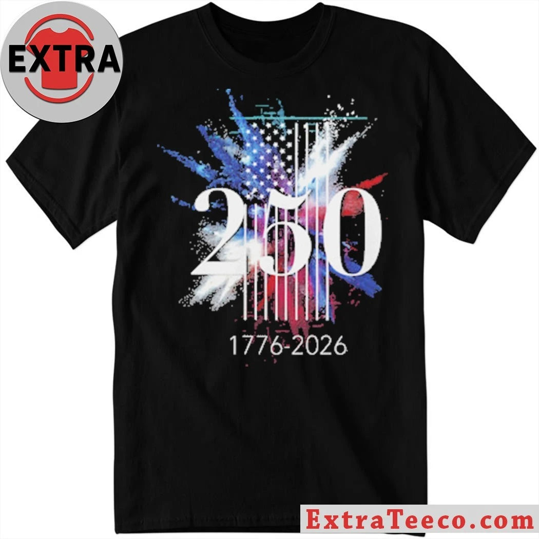 Official USA America 250 Years Flag Shirt