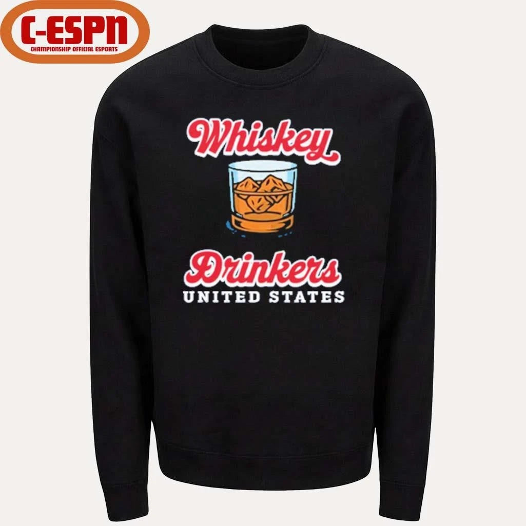 Official USA Hockey whiskey drinkers shirt