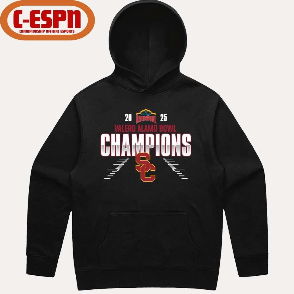 Official USC Trojans Valero Alamo Bowl Champions T-Shirt