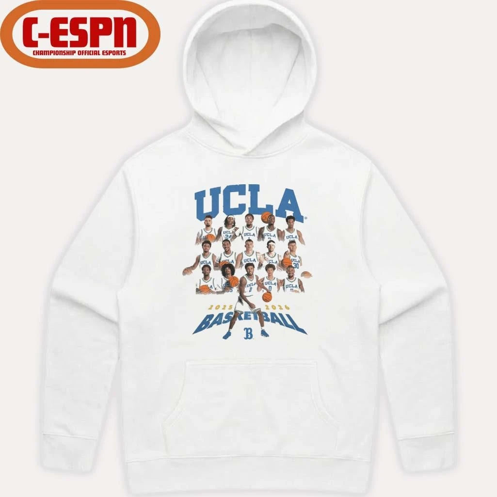 Official Ucla Bruins Basketball Team 2025-26 Shirt