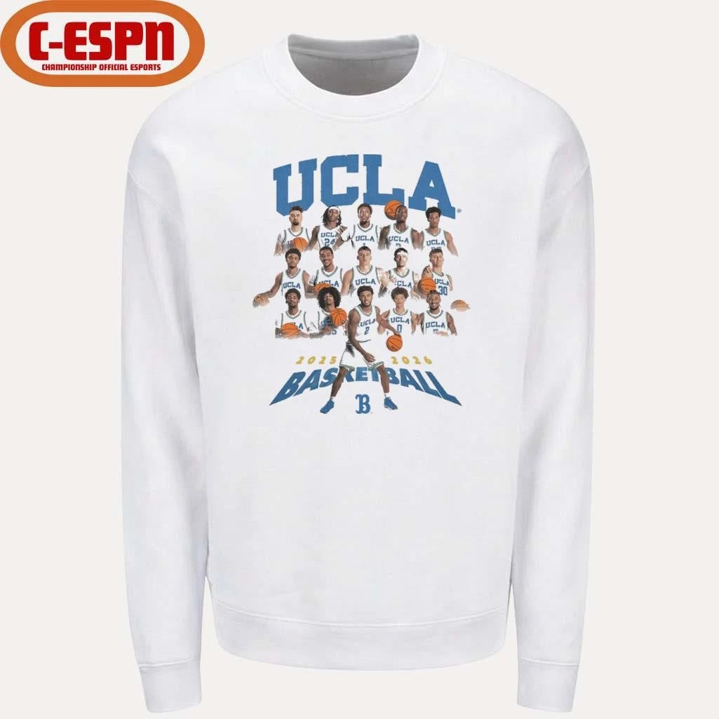 Official Ucla Bruins Basketball Team 2025-26 Shirt