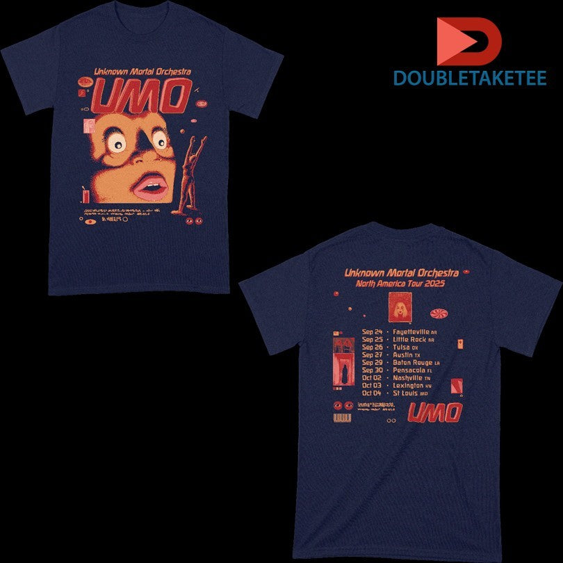Official Unknown Mortal Orchestra Curse Sep Oct 2025 Tour Dates Shirts