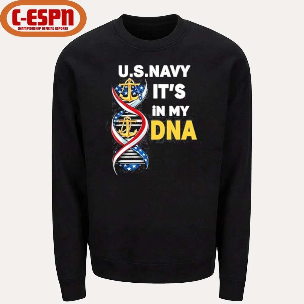 Official Us Navy It’s In My DNA Shirt