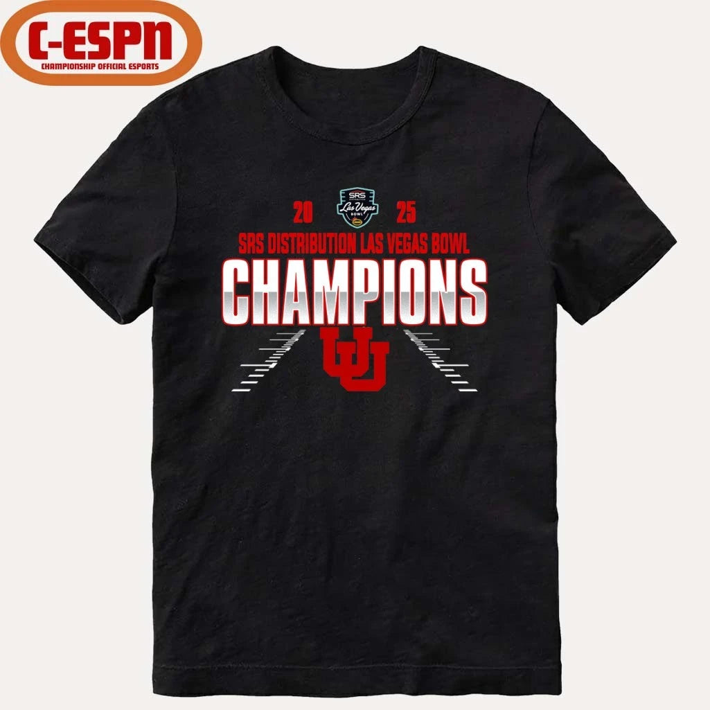 Official Utah Utes Las Vegas Bowl Champions 2025 Shirt