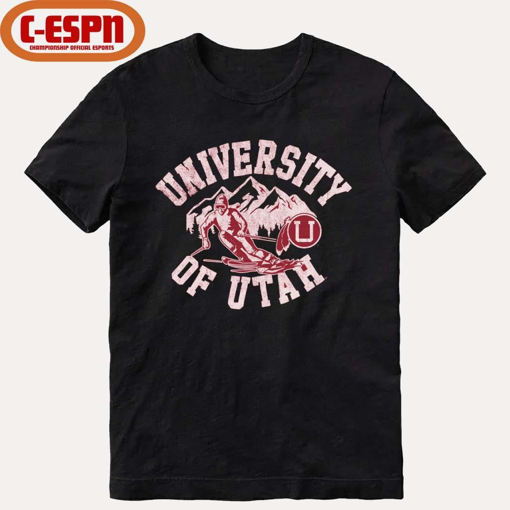 Official Utah Utes Vintage Ski shirt