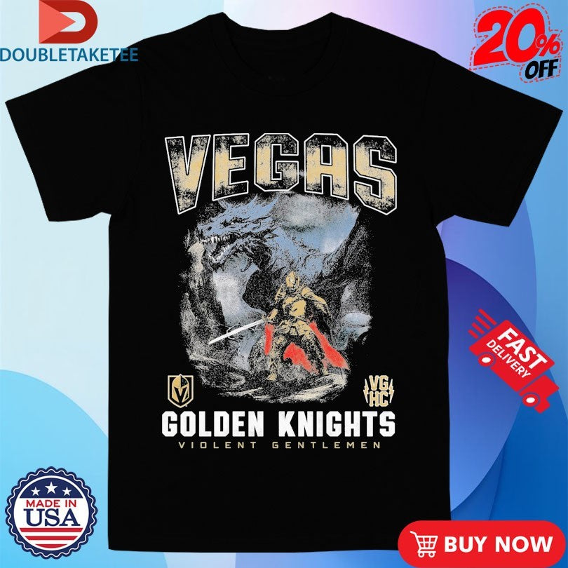 Official Vegas Golden Knights Dragon Warrior Shirts
