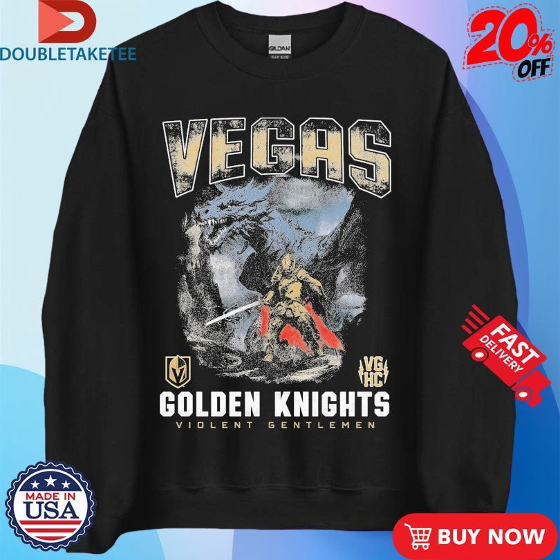 Official Vegas Golden Knights Dragon Warrior Shirts