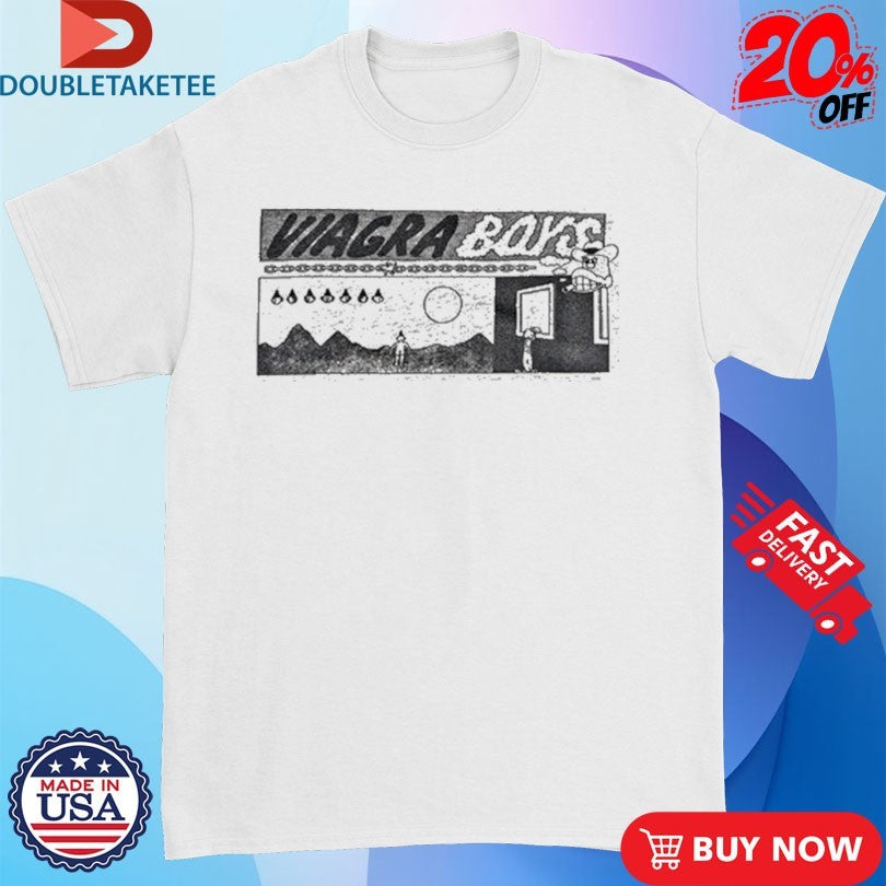 Official Viagra Boys Cave World Shirts