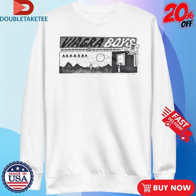 Official Viagra Boys Cave World Shirts