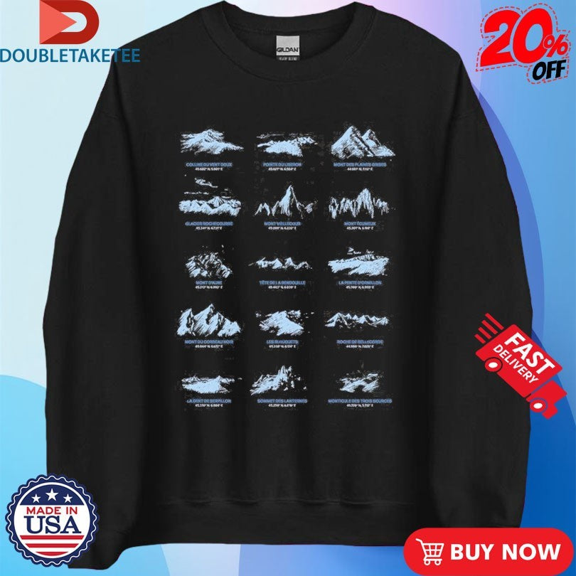 Official Vice 84 Les Montagnes T-Shirtss