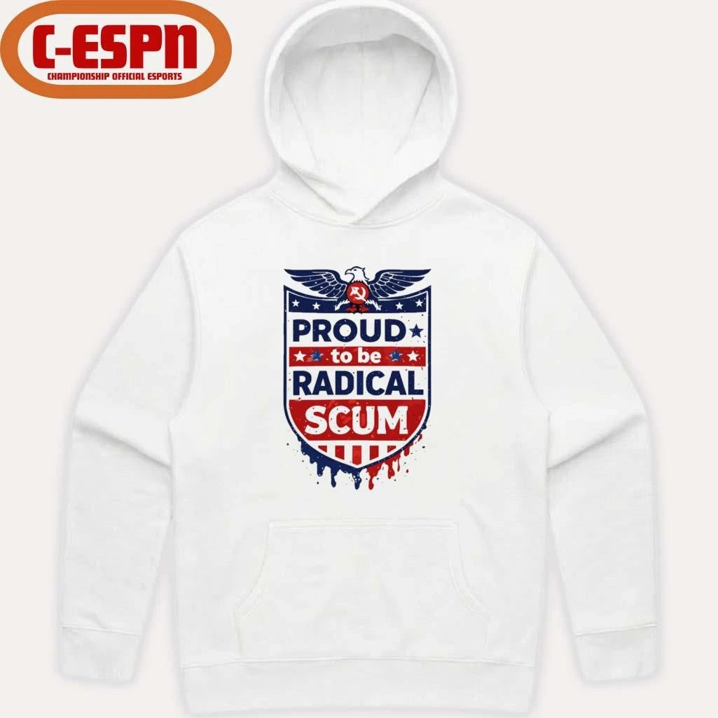 Official Vintage Proud To Be Radical Left Scum Shirt