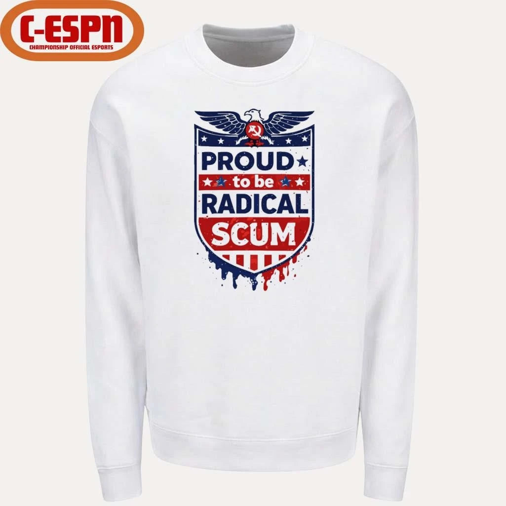 Official Vintage Proud To Be Radical Left Scum Shirt