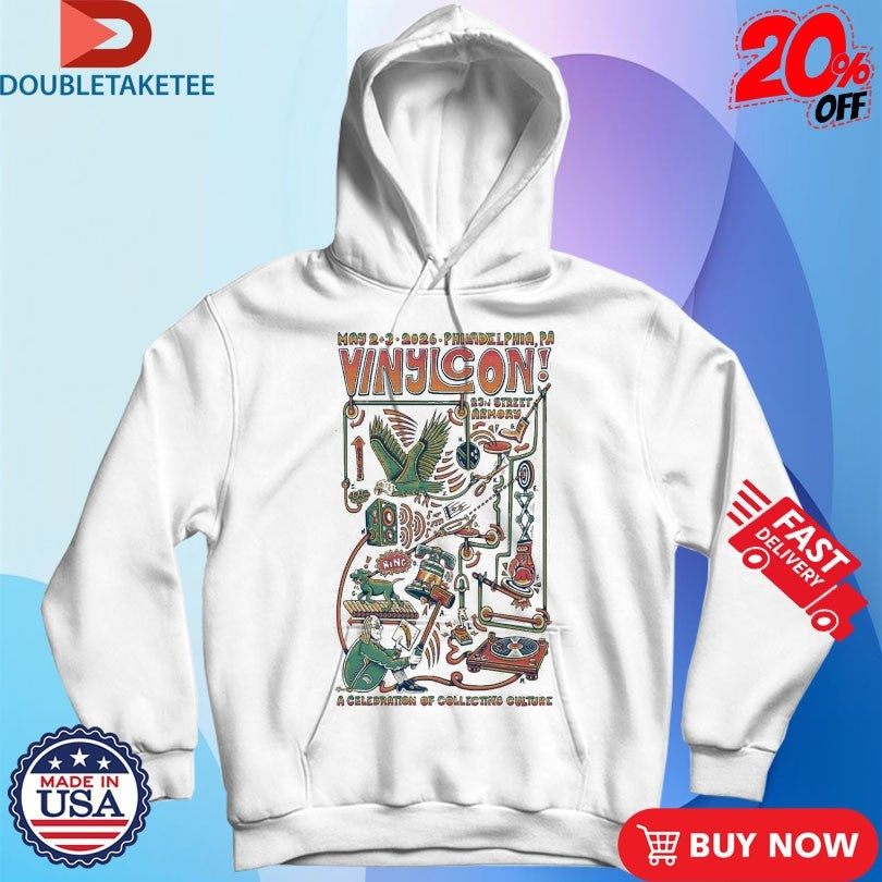 Official Vinylcon! May 2-3 2026 Philadelphia PA Shirts