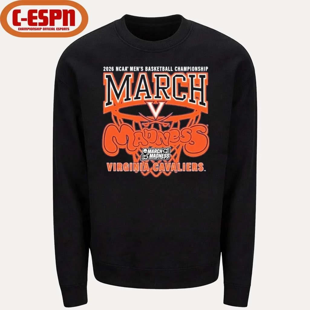 Official Virginia Cavaliers 2026 NCAA Men’s Basketball Championship March Madness Shirt
