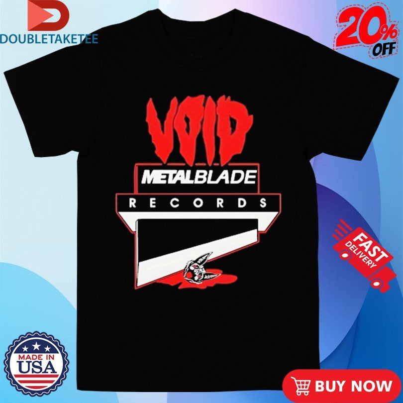 Official Void Metal Blade Logo Shirts