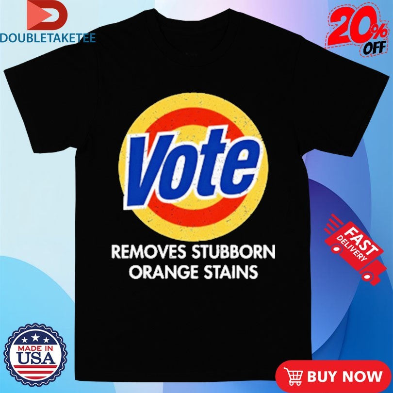 Official Vote Removes Stubborn Orange Stains Shirts