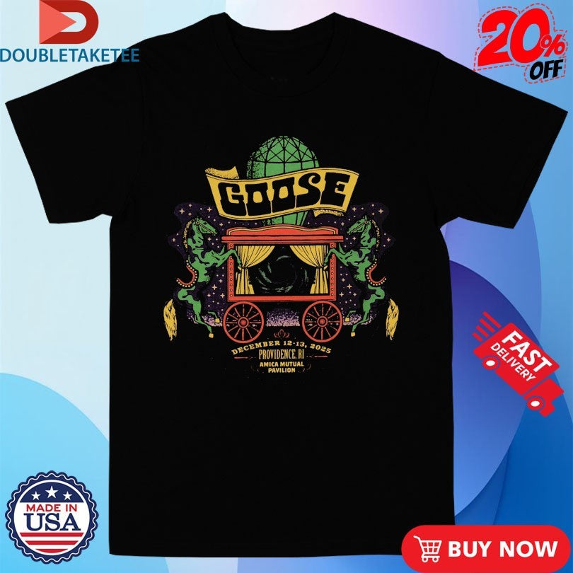 Wagon Goosemas December 12 13 2025 Providence Ri Amica Mutual Pavilion Shirts