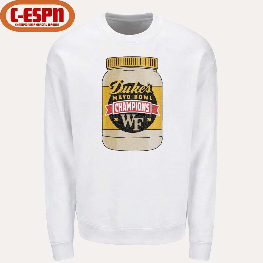 Official Wake Forest Demon Deacons Duke’s Mayo Bowl Champions T-Shirt