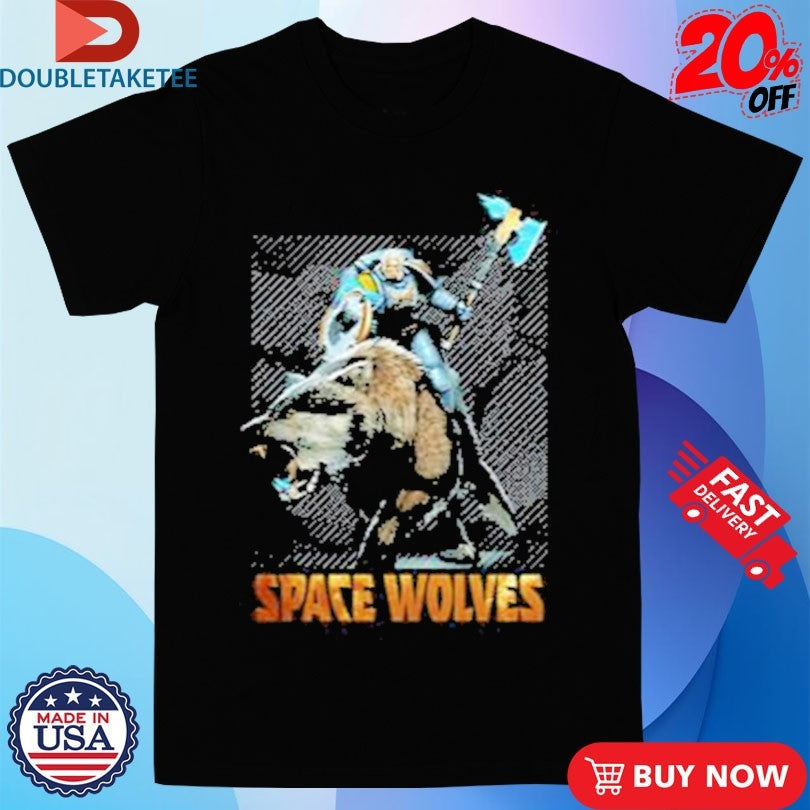 Official Warhammer Space Wolves Axe Shirts