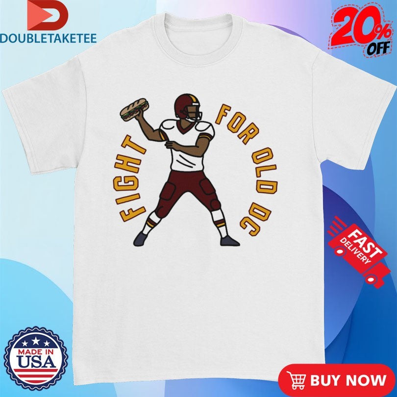 Official Washington Commanders Fight for Old DC Sandwich Guy Shirts