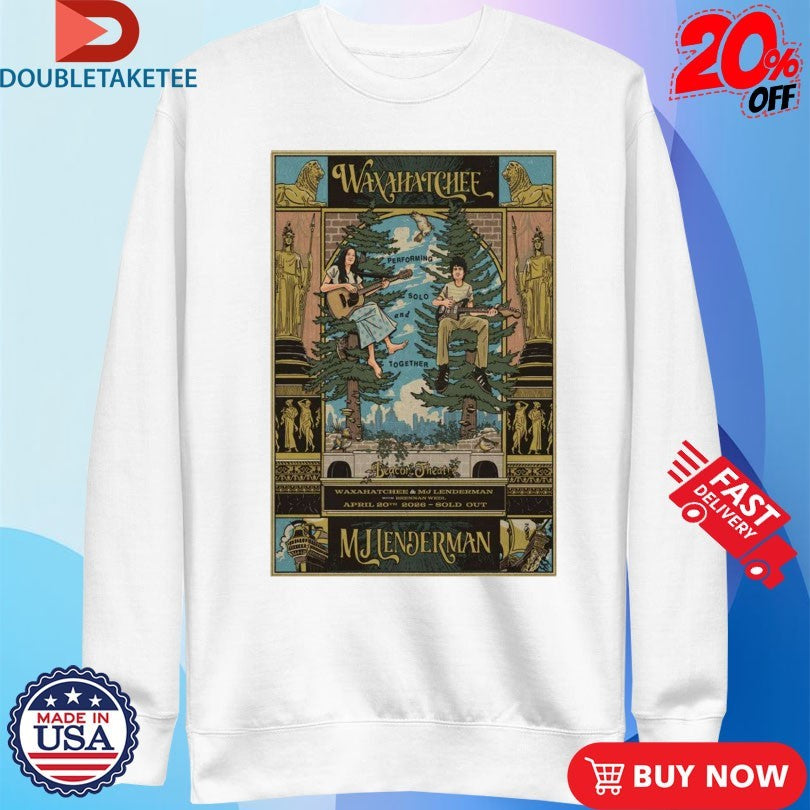 Waxahatchee And MJ Lenderman April 20 2026 New York, NY T-shirts