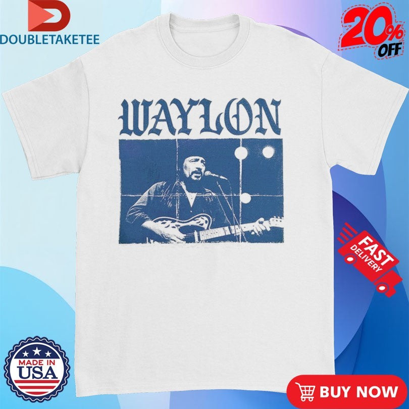 Official Waylon Jennings Us Of Waylon Guitar Shirts