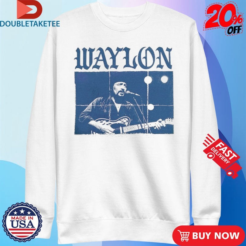 Official Waylon Jennings Us Of Waylon Guitar Shirts