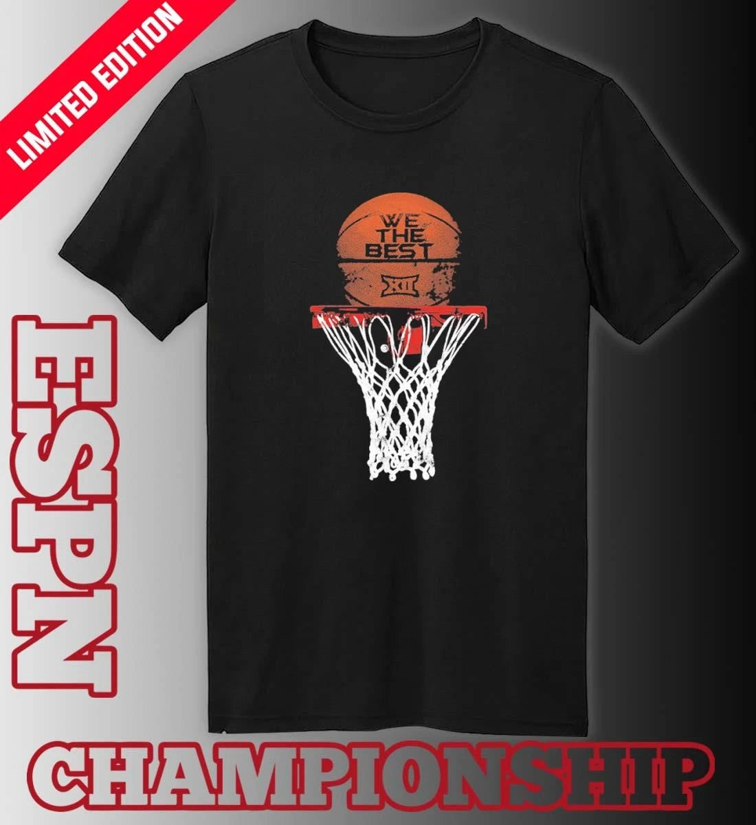 Official We The Best Big 12 Basketball Tournament Shirt