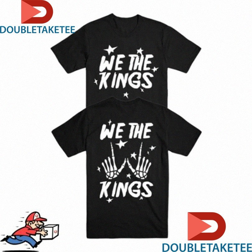 Official We The Kings Skeleton Hands Shirts