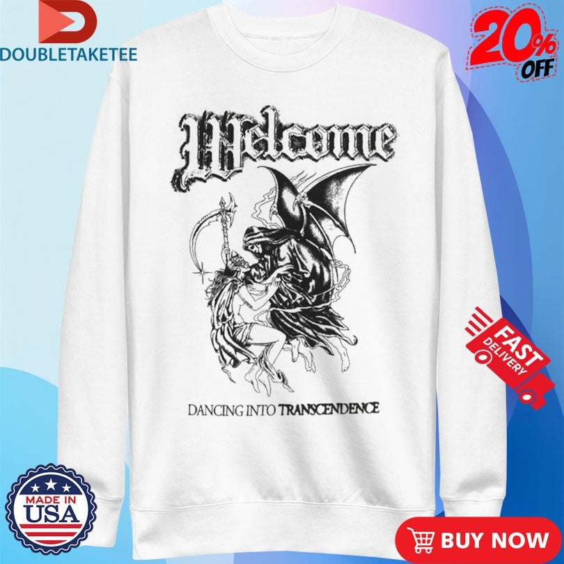 Official Welcome Skateboards Dancing Into Transcendence Shirts