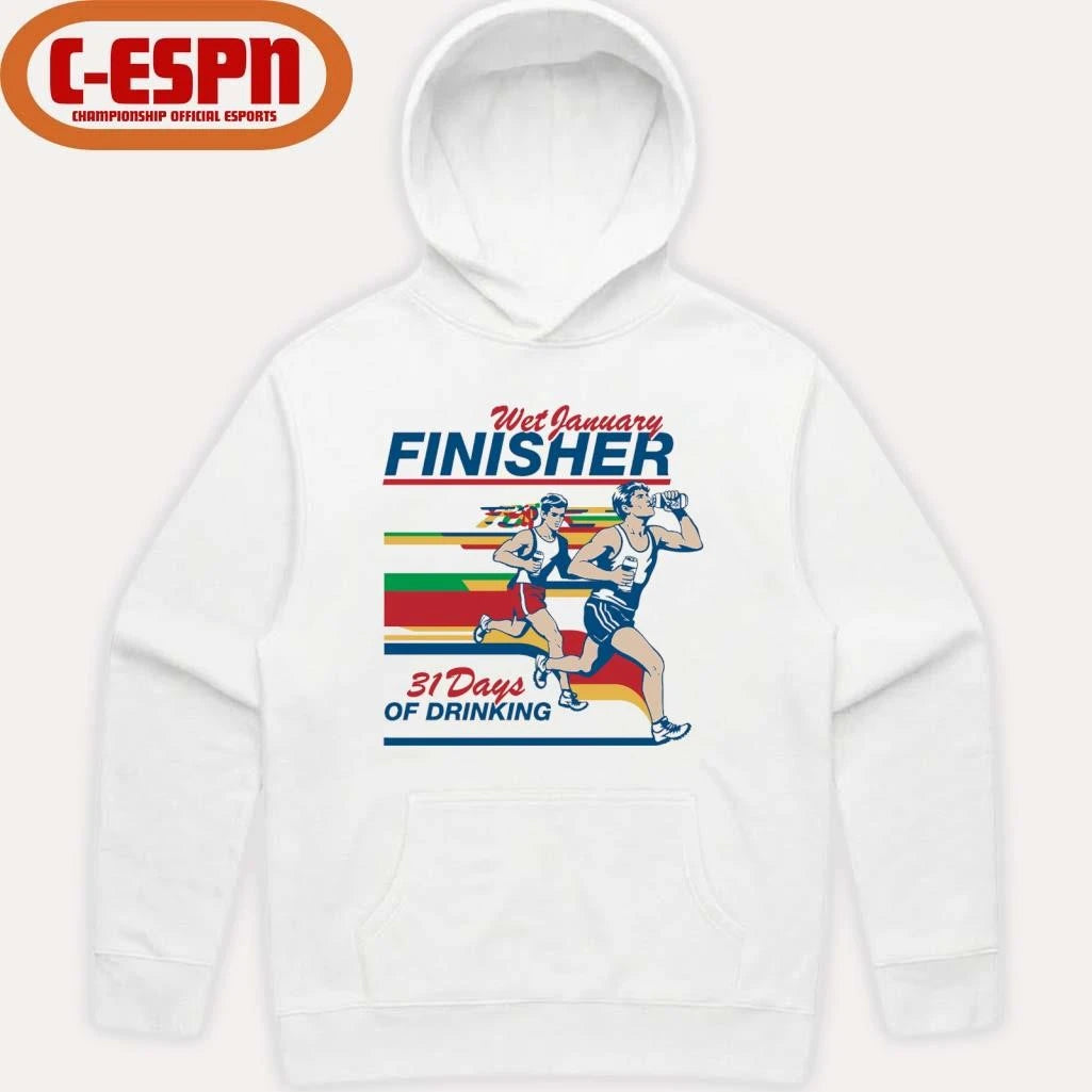 Official Wet January Finisher 31 Days Of Drinking Shirt