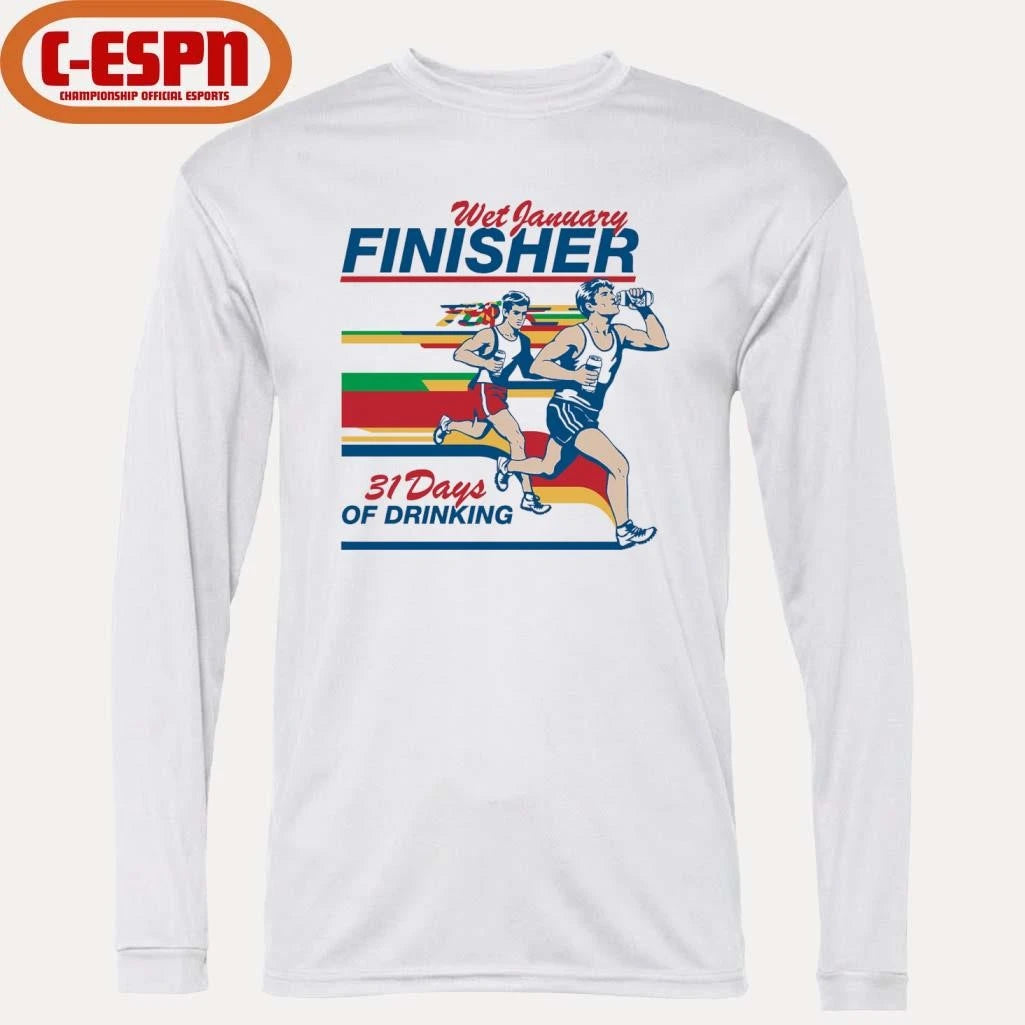 Official Wet January Finisher 31 Days Of Drinking Shirt