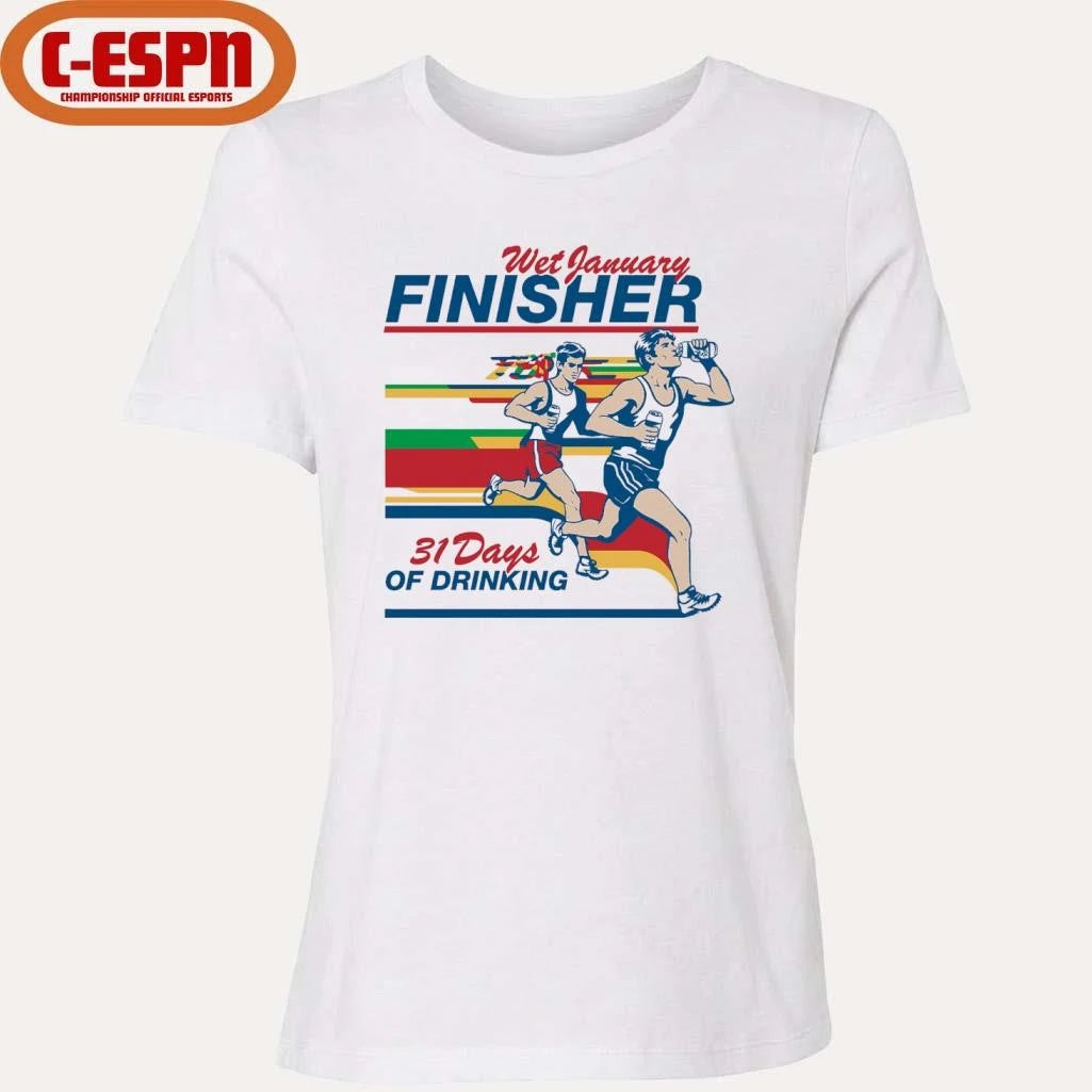 Official Wet January Finisher 31 Days Of Drinking Shirt